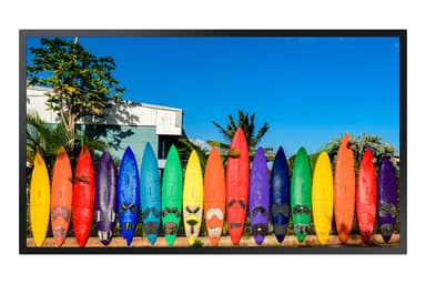 Samsung OM46B Digital signage flat panel 116.8 cm (46") LCD Wi-Fi 4000 cd/m² Full HD Black Tizen 5.0 24/7 view 1