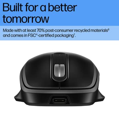 HP 515 Ultra-Fast Rechargeable Wireless Mouse view 5