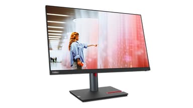 Lenovo ThinkVision P24q-30 computer monitor 60.5 cm (23.8") 2560 x 1440 pixels Quad HD LED Black view 2