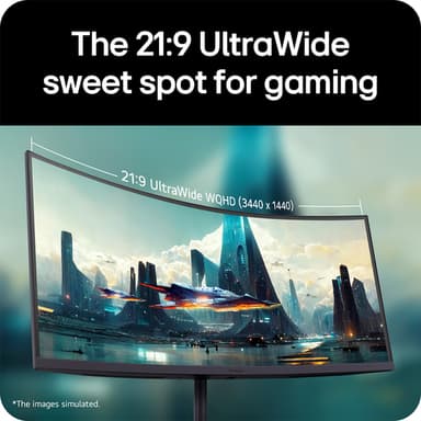 LG 34G630A-B computer monitor 86.4 cm (34") 3440 x 1440 pixels Wide Quad HD LCD Black view 19