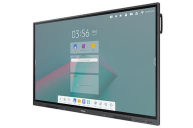 Samsung WA65C interactive whiteboard 165.1 cm (65") 3840 x 2160 pixels Touchscreen Black view 3