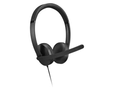 Lenovo 4XD1P83425 headphones/headset Wired Head-band Calls/Music USB Type-A Black view 4
