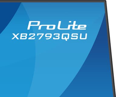 iiyama ProLite XB2793QSU-B1 computer monitor 68.6 cm (27") 2560 x 1440 pixels Quad HD LED Black view 8