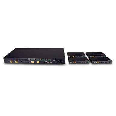 Lindy 150m Cat.6 4x4 HDMI 4K60 HDBaseT Matrix Extender view 4