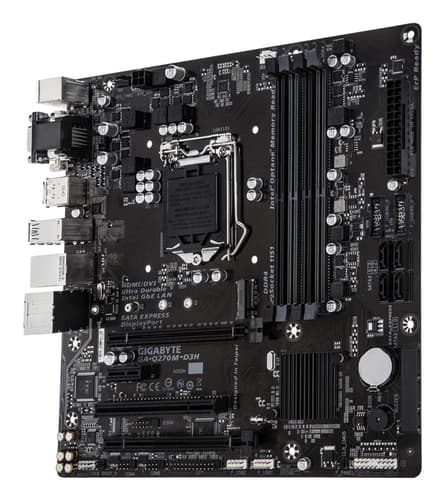 GIGABYTE GA-Q270M-D3H motherboard Intel® Q270 LGA 1151 (Socket H4) ATX