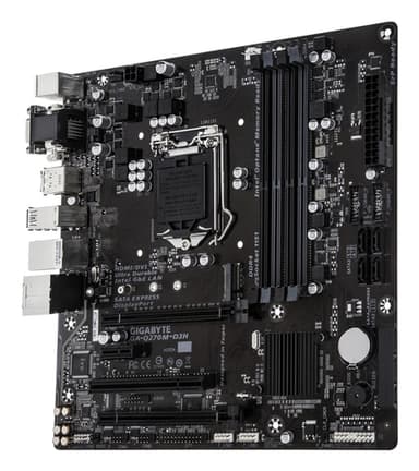 GIGABYTE GA-Q270M-D3H motherboard Intel® Q270 LGA 1151 (Socket H4) ATX view 2