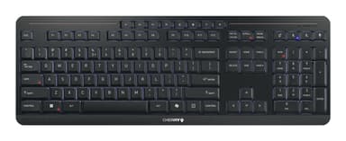 CHERRY Stream ultimate keyboard Home/Office USB + RF Wireless + Bluetooth QWERTY English Black view 1