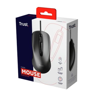 Trust Carve mouse Office Ambidextrous USB Type-A Optical 1200 DPI view 6