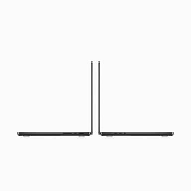 Apple MacBook Pro 14-inch : M3 Pro chip with 11-core CPU and 14-core GPU, 18GB, 512GB SSD - Black view 3