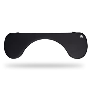 R-Go Tools Armrest R-Go, ergonomic, symmetrical, with abdominal cutout, soft foam, black view 2