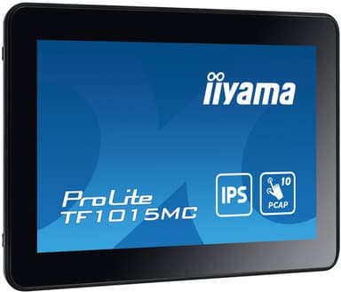 iiyama TF1015MC-B3 computer monitor 25.6 cm (10.1") 1280 x 800 pixels HD LED Touchscreen Black view 3