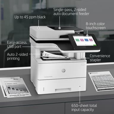 HP LaserJet Enterprise MFP M528f view 10
