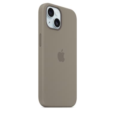 Apple iPhone 15 Silicone Case with MagSafe - Clay view 6