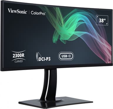 Viewsonic VP3881A computer monitor 96.5 cm (38") 3840 x 1600 pixels Quad HD+ LED Black view 7
