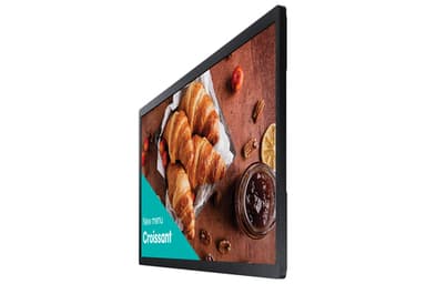 Samsung QB24C Digital signage flat panel 61 cm (24") LED Wi-Fi 250 cd/m² Full HD Black Built-in processor Tizen 16/7 view 5