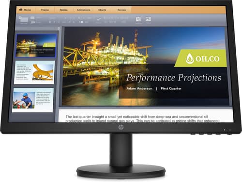 HP P-Series P21b G4 computer monitor 52.6 cm (20.7") 1920 x 1080 pixels Full HD LED Black