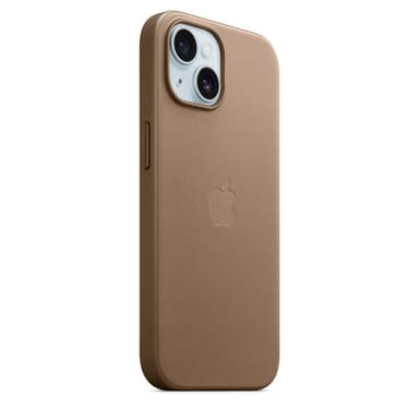 Apple iPhone 15 FineWoven Case with MagSafe - Taupe view 6