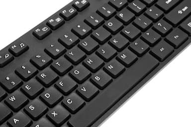 Targus BUS0423UK keyboard Mouse included Office USB QWERTY UK International Black view 14