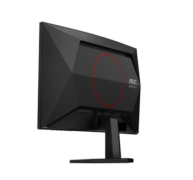 AOC G4 23.6" VA FHD 180Hz computer monitor 59.9 cm (23.6") 1920 x 1080 pixels Full HD LCD Black, Red view 12