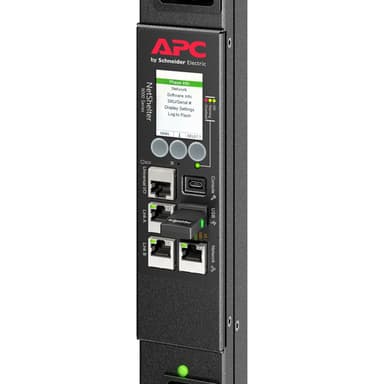 APC Rack PDU, 9000 switched, 0U, 30A, 200V and 208V, 21 C13 and C15, 3 C19 and C21 sockets view 12