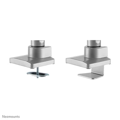 Neomounts NM-D775DXSILVER Monitor arm 10-32" - gas spring - Topfix - 180°-stop view 9