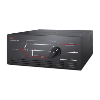 APC Service Bypass Panel 200/208/230/240V 125A HW Input/Output view 1