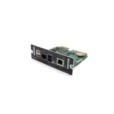 APC Device monitoring and management, Network Management Cards, NMC3 with Environmental Monitoring and Modbus, secure remote UPS monitoring and management view 1