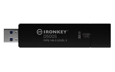 Kingston Technology IronKey 32GB D500S FIPS 140-3 Lvl 3 AES-256 view 3