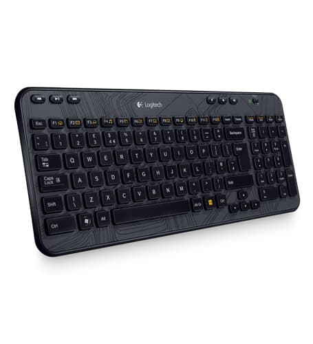 Logitech K360 keyboard Home RF Wireless QWERTY Turkish Black
