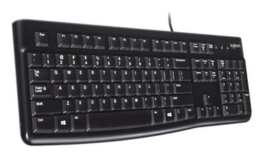 Logitech K120 Corded Keyboard (QWERTY) — 920-002501 view 3