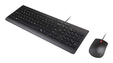Lenovo 4X31R64425 keyboard Mouse included Home/Office USB Norwegian Black view 2