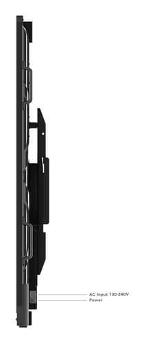 Lenovo ThinkVision T86 computer monitor 2.18 m (86") 3840 x 2160 pixels 4K Ultra HD LED Touchscreen Black view 3