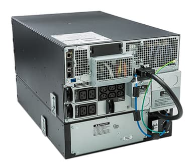 APC Smart-UPS On-Line SRT8KRMXLI - 8kW/VA, 6x C13 + 4x C19 + hardwire 1phase output, rack mountable, Embedded NMC view 9