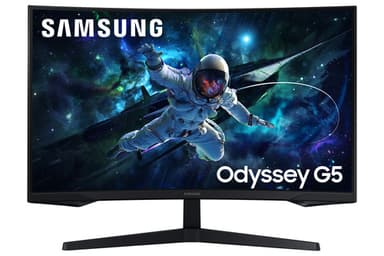 Samsung LS32CG552EU computer monitor 81.3 cm (32") 2560 x 1440 pixels Quad HD LED Black view 1