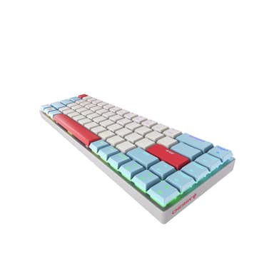 CHERRY MX-LP 2.1 Compact Wireless keyboard Gaming RF Wireless + Bluetooth QWERTY US English White view 4