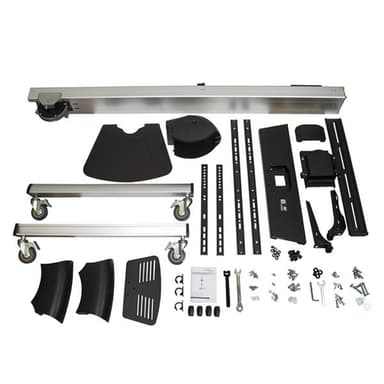 StarTech.com TV Cart - Height Adjustable - Lockable Wheels view 9