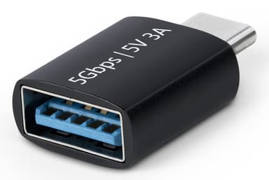 StarTech.com USB-C to USB-A Adapter, USB 5Gbps, 3A, USB-C Male to USB-A Female Converter, Durable Metal Housing - Thunderbolt Compatible view 1