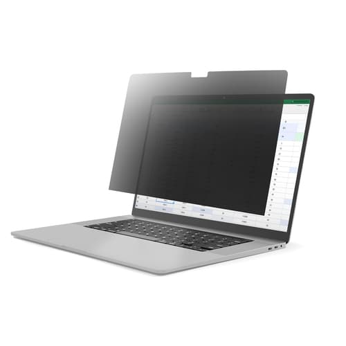 StarTech.com 16-inch MacBook Pro M1 M2 M3 M4 Flip-Over Laptop Privacy Screen, Blue Light Screen Protector, Double-Sided Anti-Glare Matte or Glossy, Laptop Privacy Filter
