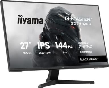 iiyama G-MASTER G2741QSU-B1 computer monitor 68.6 cm (27") 2560 x 1440 pixels 4K Ultra HD QLED Black view 4