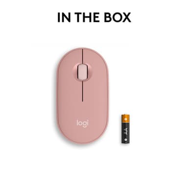 Logitech Pebble 2 M350s mouse Travel Ambidextrous RF Wireless + Bluetooth Optical 4000 DPI view 18