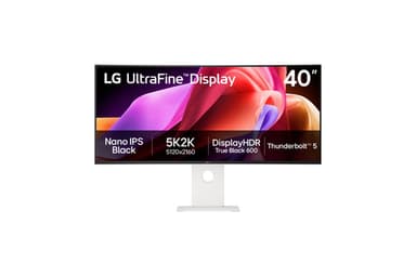 LG 40U990A-W computer monitor 100.8 cm (39.7") 5120 x 2160 pixels WUHD LCD Black view 12