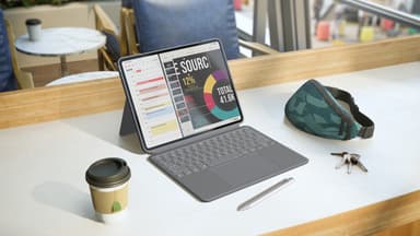 Logitech Combo Touch QWERTY UK English Smart Connector Grey view 8