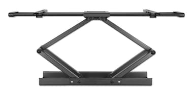 Manhattan Wall Mount for TV & Monitors (Full Motion), For screens 37" to 120", VESA compatibility: all between 200x200mm to 900x600mm - check the dimensions of the four mounting holes on back of screen to ensure it fits, Max 120kg, Black, Bracket,Lifetime Warranty view 6