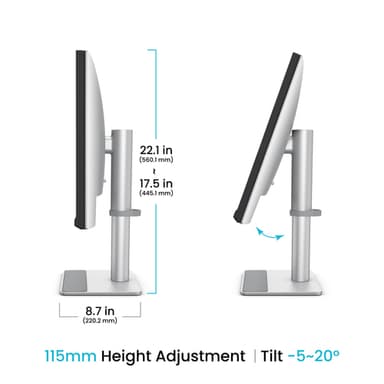 BenQ MA270U computer monitor 68.6 cm (27") 3840 x 2160 pixels 4K Ultra HD White view 5