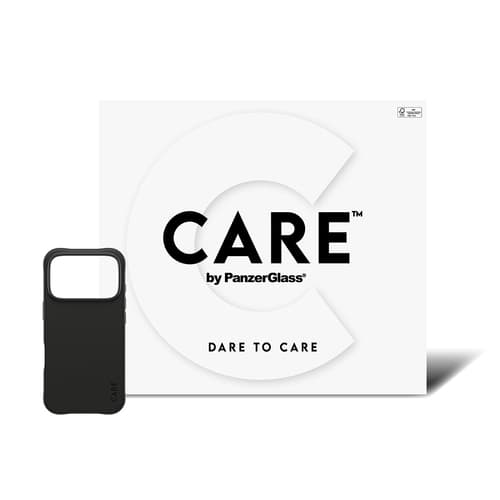 PanzerGlass CARE™ by ® Samba Case Black w. MagSafe iPhone 17 Pro | Bulk