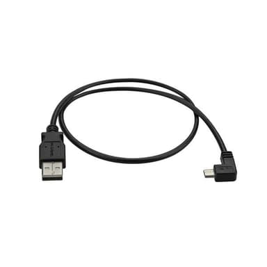 StarTech.com Micro-USB Charge-and-Sync Cable M/M - Right-Angle Micro-USB - 24 AWG - 0.5 m view 3