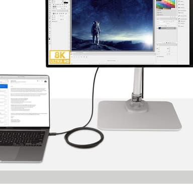 StarTech.com 6.6ft (2m) Active Thunderbolt 4 Cable, 40Gbps, 100W Power Delivery, 4K/8K Video, Intel-Certified Thunderbolt Cable - Compatible w/ USB4/Thunderbolt 4/ USB 3.2/ USB Type-C/DisplayPort/Thunderbolt 3 view 7