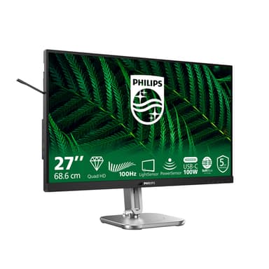 Philips 5000 series 27B2G5601/00 computer monitor 68.6 cm (27") 2560 x 1440 pixels Quad HD LCD Black view 2