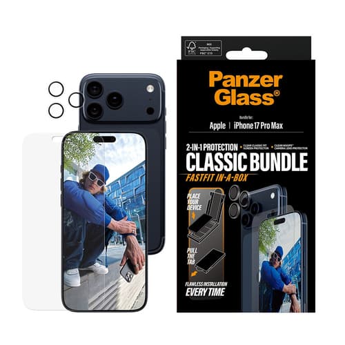 PanzerGlass PG28937 mobile phone screen/back protector Clear screen protector Apple