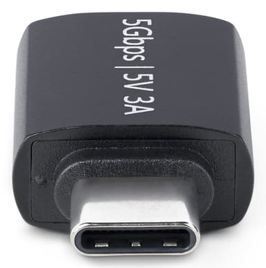 StarTech.com USB-C to USB-A Adapter, USB 5Gbps, 3A, USB-C Male to USB-A Female Converter, Durable Metal Housing - Thunderbolt Compatible view 3